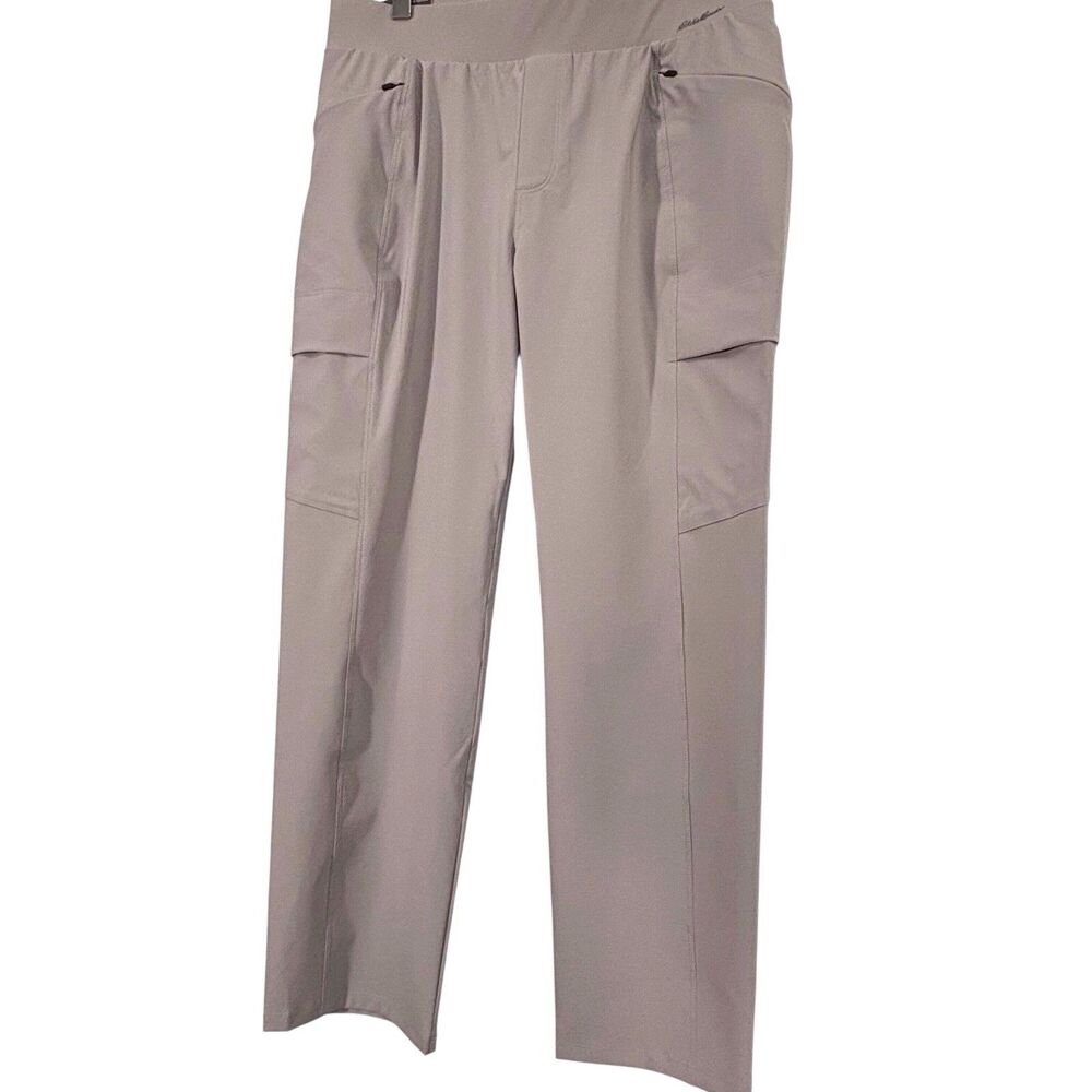 Eddie Bauer Travex Incline 2.0 Utility Capri Pant Size 8T Beige Taupe Gorpcore